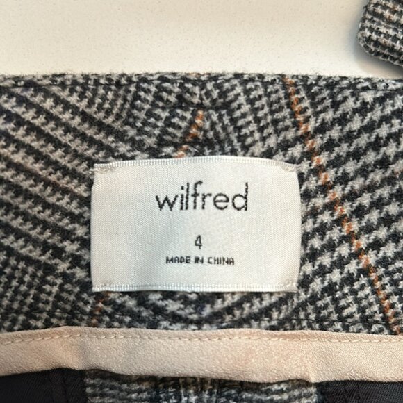 Aritzia Wilfred Tie Front pant size 4 - Picture 3 of 5